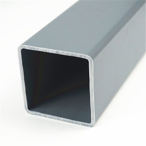 PVC guardrail tube hard plastic pipe colored rectangular tube