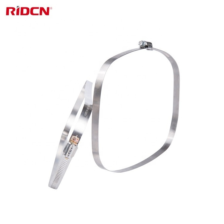 Customized Stainless Steel Worm Drive Clamp SUS300 High Quality Hose Clamp