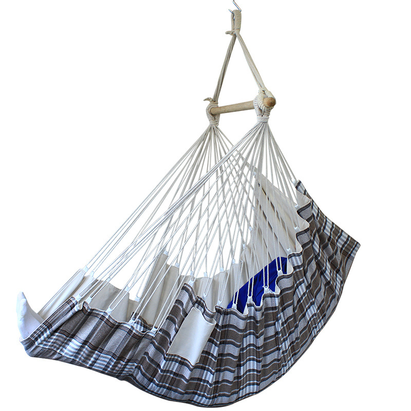 Hot Sale Latest Design High Quality Outdoor Colorful Reversible Wicker Hanging Swing Chair Free Stand Swing