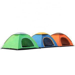 Luxury Outdoor Winter Fishing Waterproof 3-4 Person One Bed Room Family Camping Folding Tent