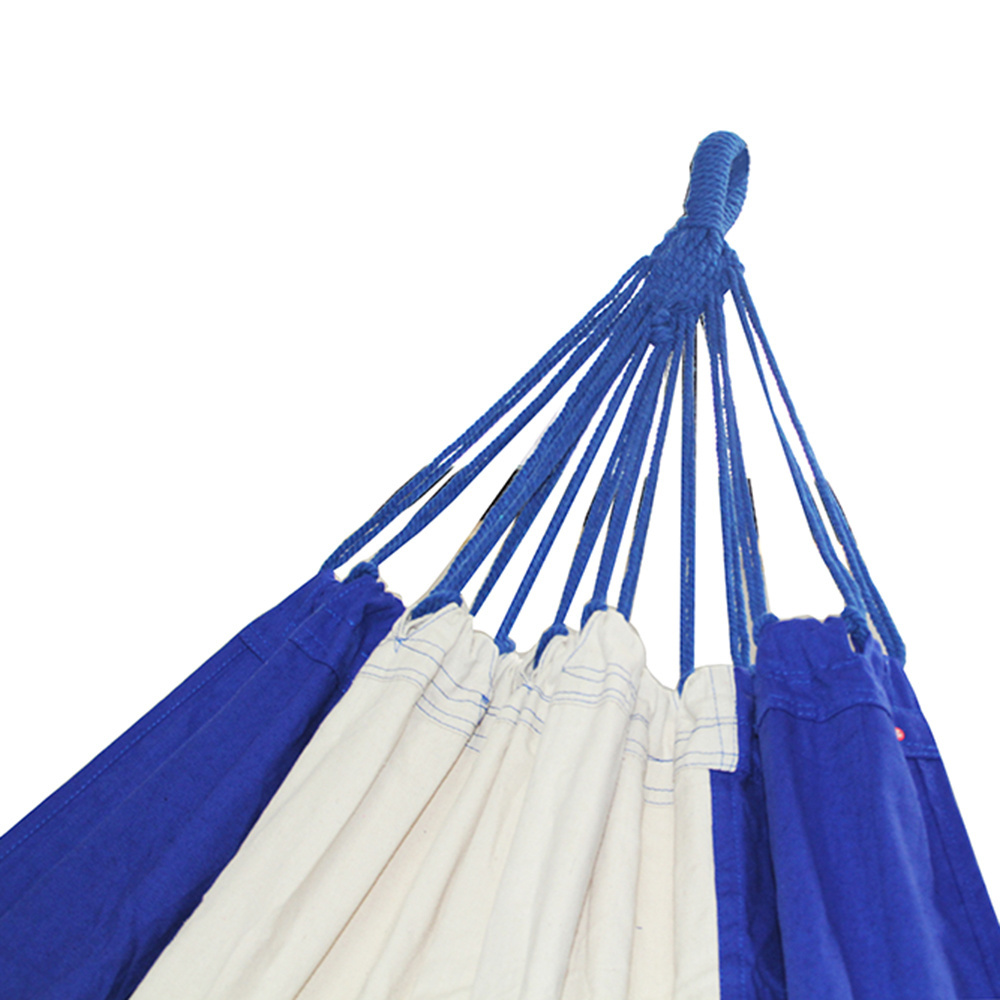 Portable Two Person Extra Large Outdoor Camping Polyester Cloth Single Colorful Double People Hammock Swing