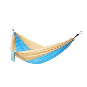 Parachute Cloth Hammock Outdoor Double Leisure Hammock Small Wholesale 210t Nylon Hammock