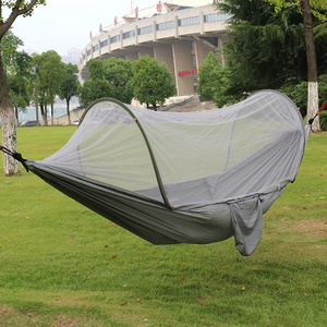 Sleeping Mosquito Net And Army Green Color Parachute Hammocks Camping Hammock With Mosquito Netting