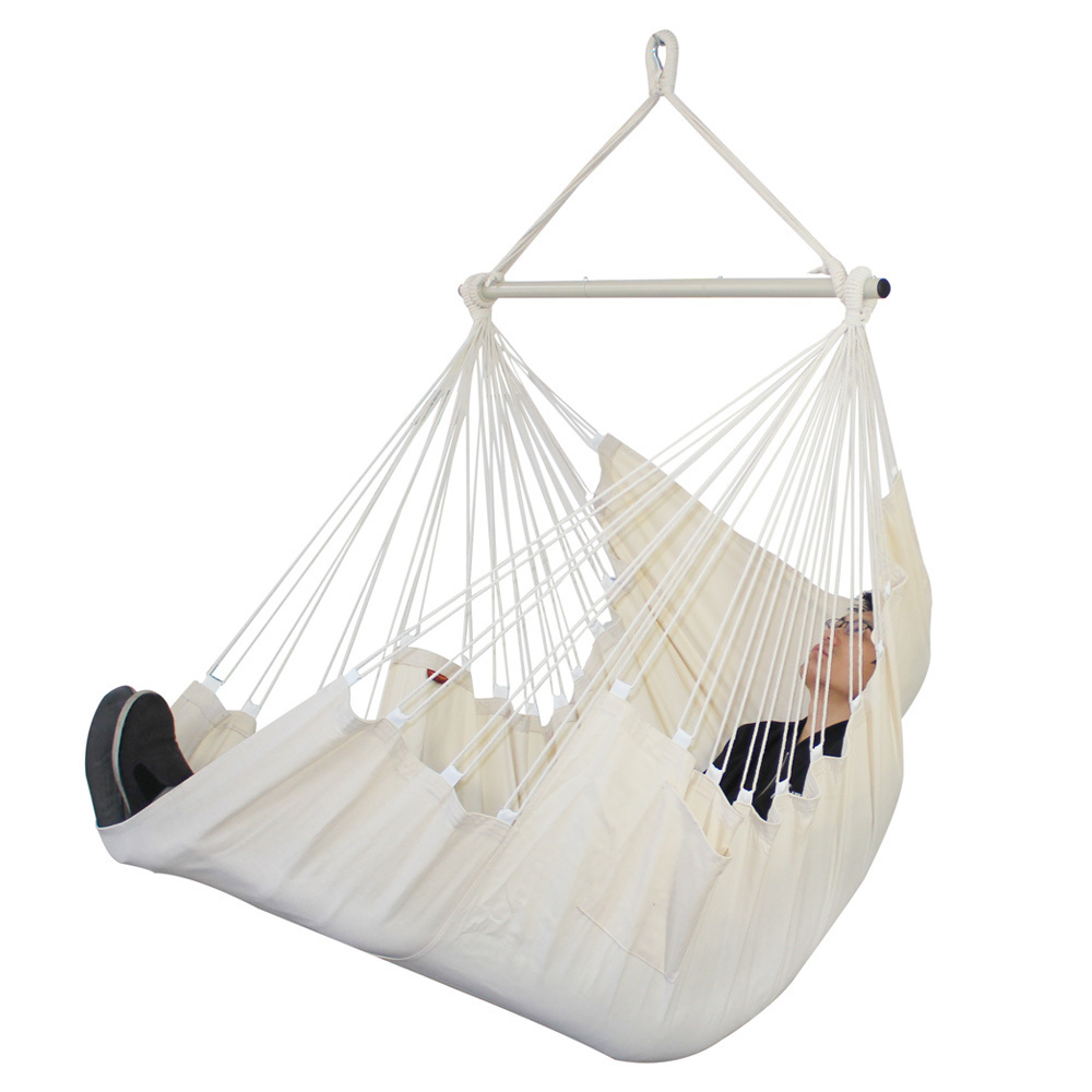 Hanging Hammock Chair With Footrest Sitting And Reclining Hammocks Swings Foldable Hammock Chair Lounger