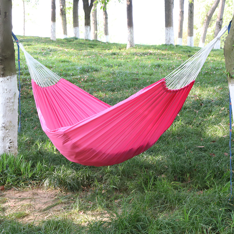 Home Travel Camping Swing Hammock Outdoor Camping 260*150cm Two Person Hanging Hammock For Garden Sports