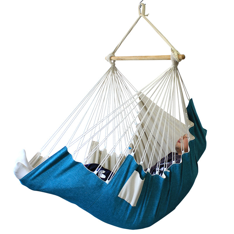 Hot Sale Latest Design High Quality Outdoor Colorful Reversible Wicker Hanging Swing Chair Free Stand Swing