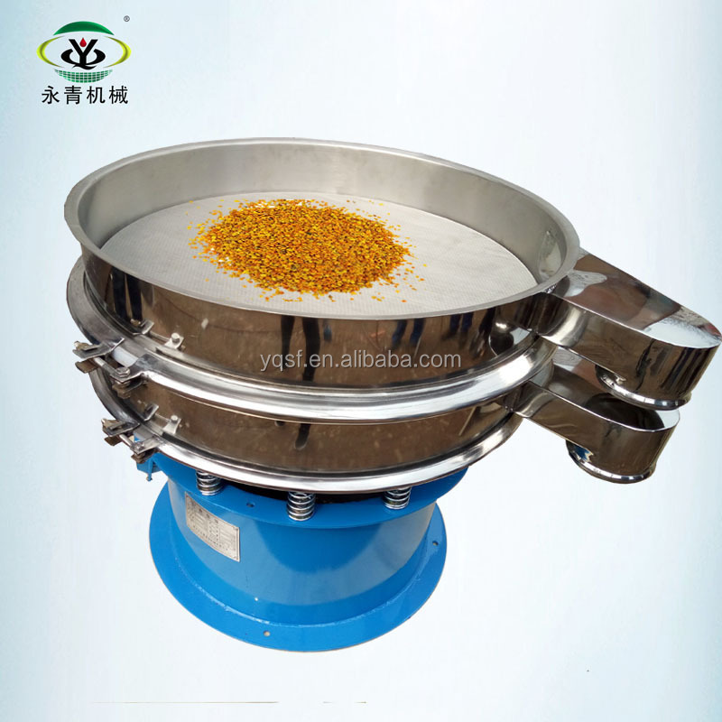 electric automatic vibrating sieve for bee pollen granules cleaning