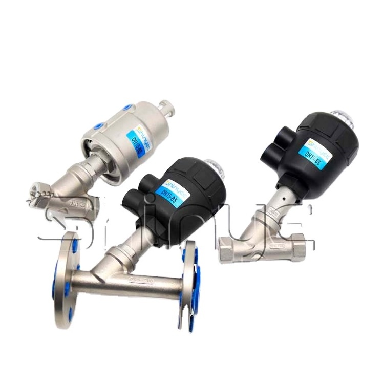 SHINYEEPNEUMATIC most popular DN compressor valves piston valved pneumat pneumatic angle air pneumatic angle valve