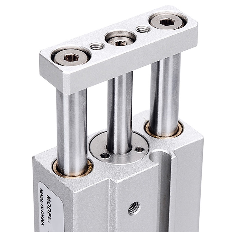 Shinypneumatic  smc type MGJ pneumatic cylinders small compressed miniature air cylinder with linear guide rod Actuator