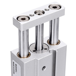 Shinypneumatic  smc type MGJ pneumatic cylinders small compressed miniature air cylinder with linear guide rod Actuator