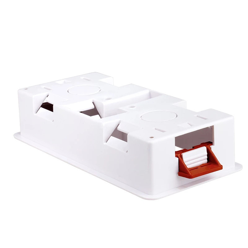 86 Type 2 Gang 172mm Dry Lining Mount Box For Gypsum Board Plasterboad Drywall 34mm Depth Wall Switch Socket Cassette