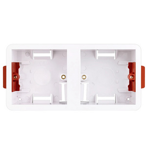 86 Type 2 Gang 172mm Dry Lining Mount Box For Gypsum Board Plasterboad Drywall 34mm Depth Wall Switch Socket Cassette