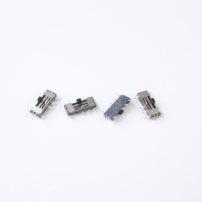 2 position small  switchcraft  dp3t  momentary slide switch