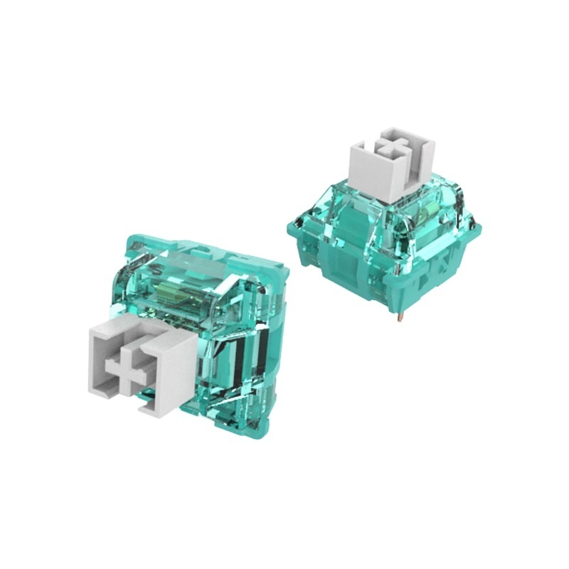 HUANO Hot-Swappable Magnetic Bluish Green RGB Keyboard Switches Genre Keyboard Switches