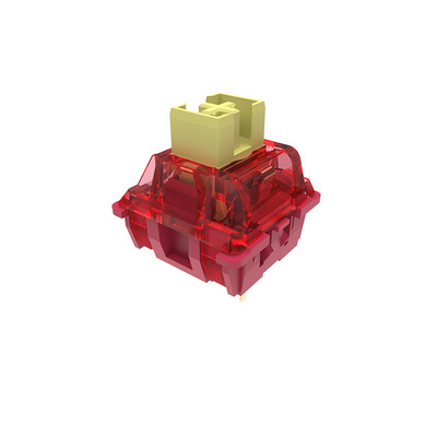 Magic Gold Contact Red Linear Switch Geek Mechanical Keyboard Switch 50GF 5pins RGB Gaming  Switch