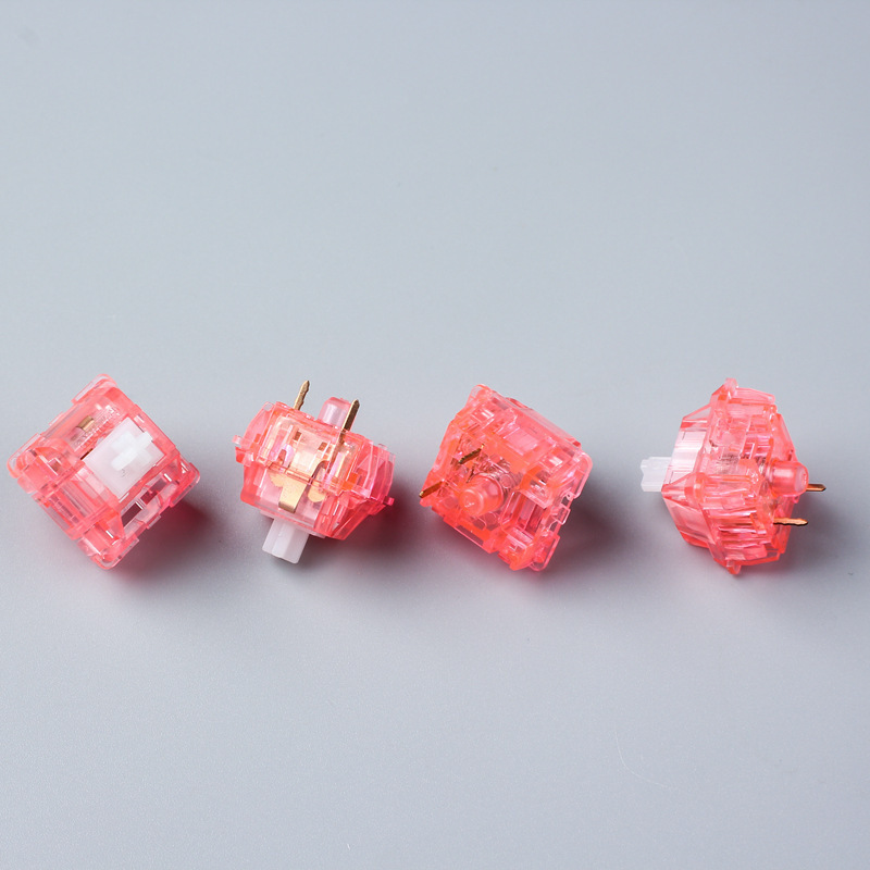 DIY pink game linear IP40 force 3-pin mechanical keyboard switch