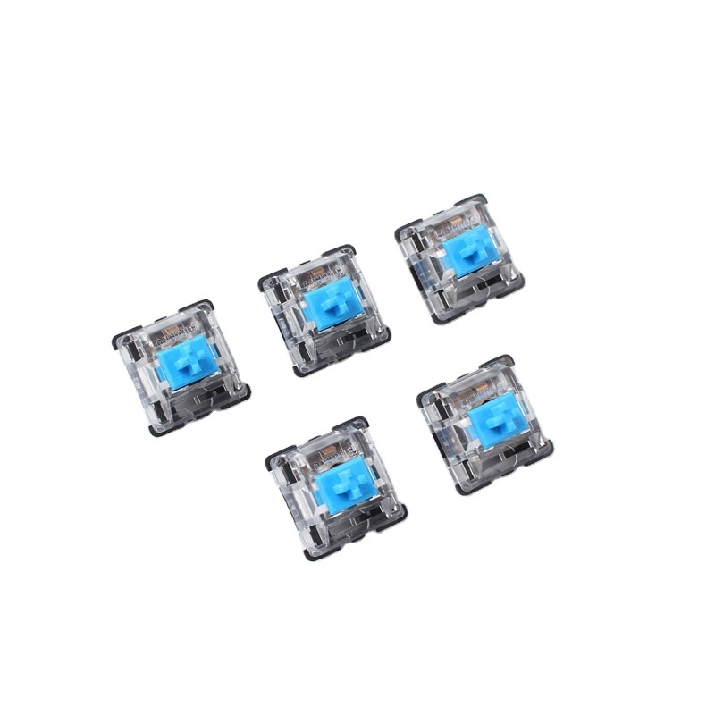 New arrival blue 3 pin 5 pin 60g blue black RGB SMD gaming mechanical DIY hotswap keyboard dampener switch