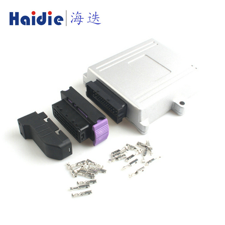 Haidie Micro Ecu Waterproof Electrical Male Female 39 Pins Wire Sealed Automotive Car Connector