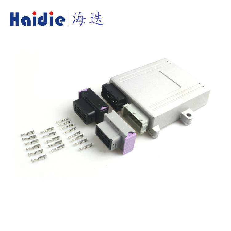 Haidie Auto Double Aluminum Shell Kit Electrical Plug ECU 48 Pin Connector !