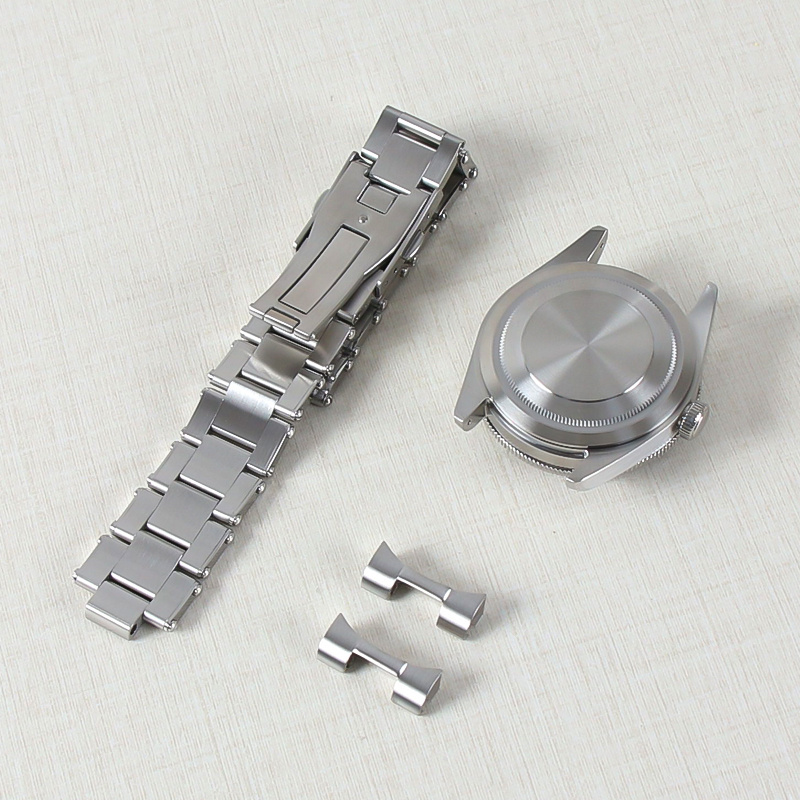 39mm NH35 Watch Case For Seiko Mod For Tudor Case High Quality Sapphire Crystal With Watch Band 904L Stainless Steel Watch Case