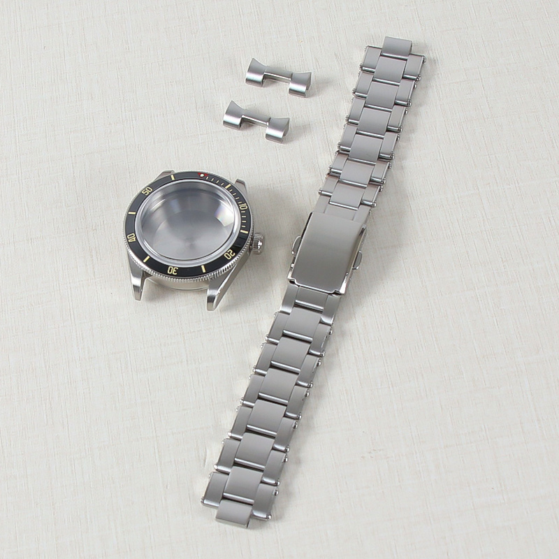 39mm NH35 Watch Case For Seiko Mod For Tudor Case High Quality Sapphire Crystal With Watch Band 904L Stainless Steel Watch Case