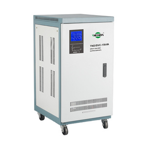 15 KW Voltage Regulator 110V/220V AC 10KVA 15KVA Electric Home Servo Motor Automatic Voltage Stabilizer