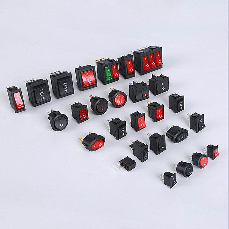 Rocker Switch 2/3/4/6 Pin ON-OFF ON-OFF-ON 2/3 Position Boat Switch for Children Ride On Toy Cars