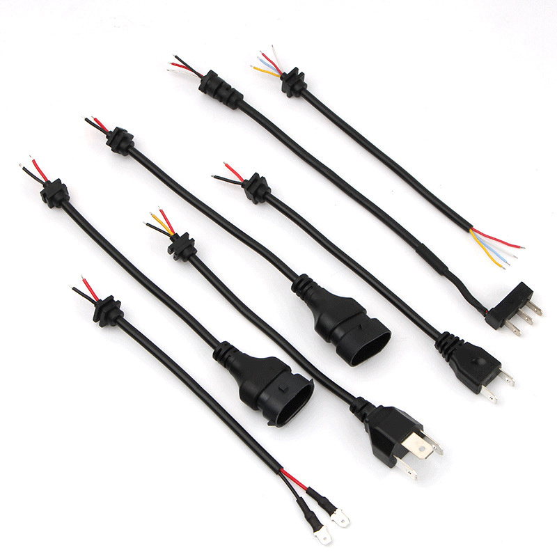 Car LED headlight power cable h1h4h7h11900590069012h15 headlight input and output wiring harness