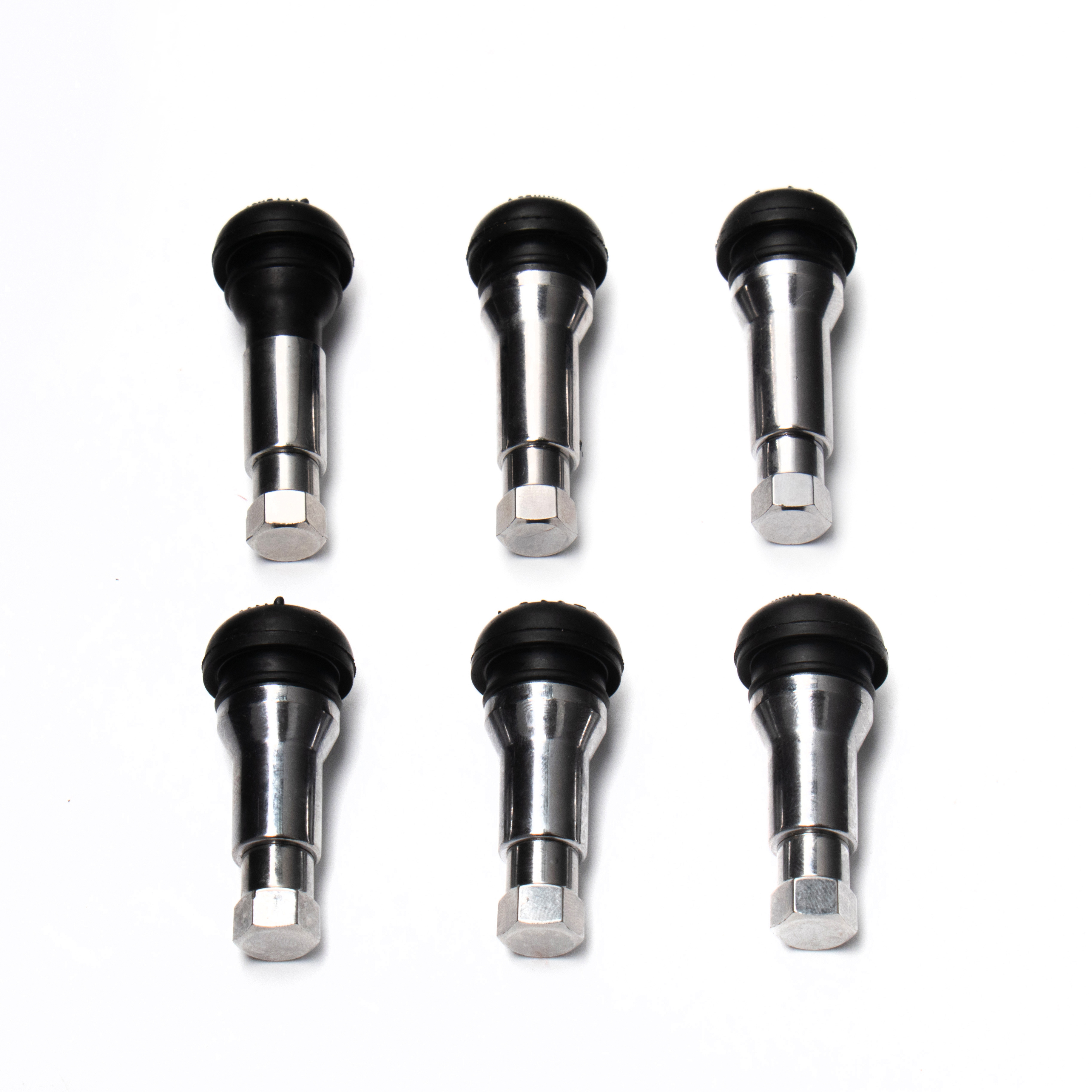 Aluminum Stem Natural Rubber Snap-in Zinc Core Brass Core Tr414 Tr413 Tubeless Tire Valve