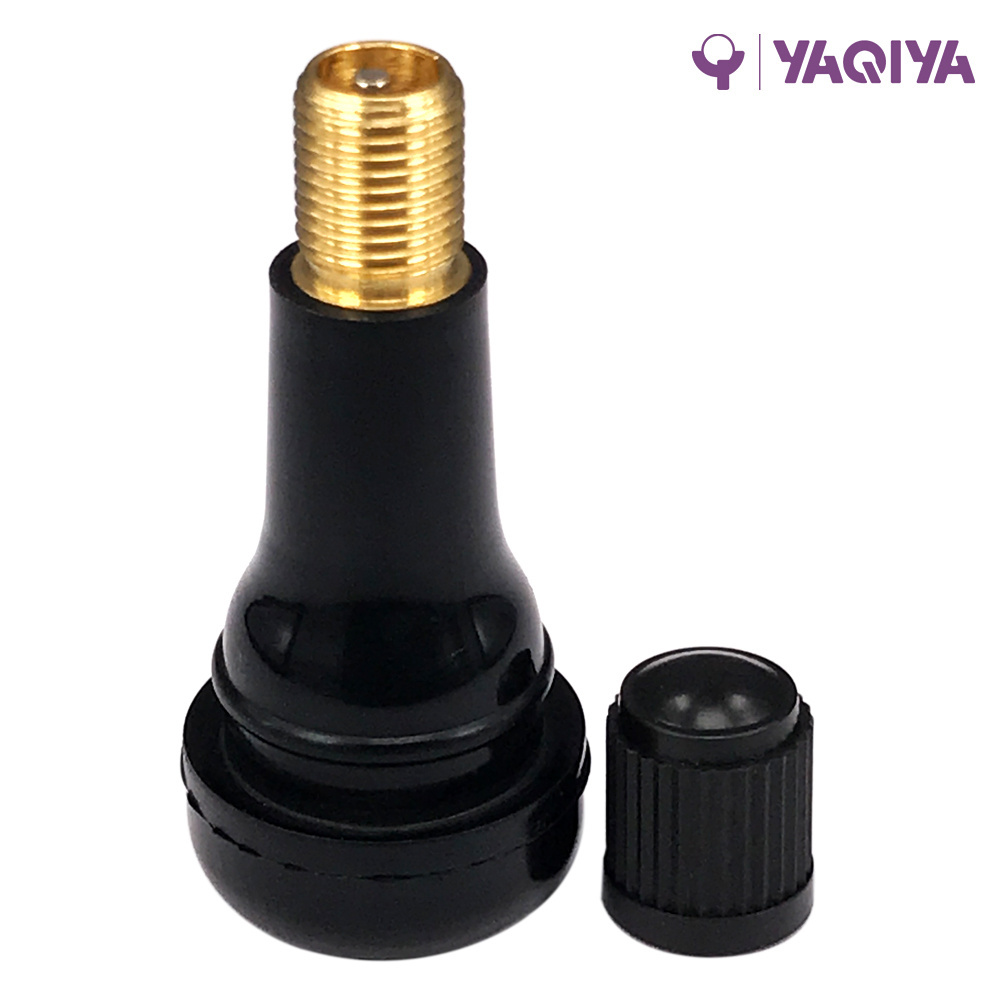 Wheelky Car Truck Tyre Air Valve Stem Tubeless Rubber Tire Valve For Cars