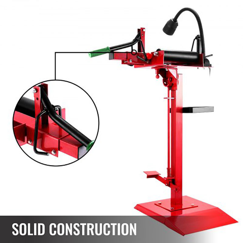 Tire Spreader Changer Manual Tire Spreader With Stand Adjustable LED Light