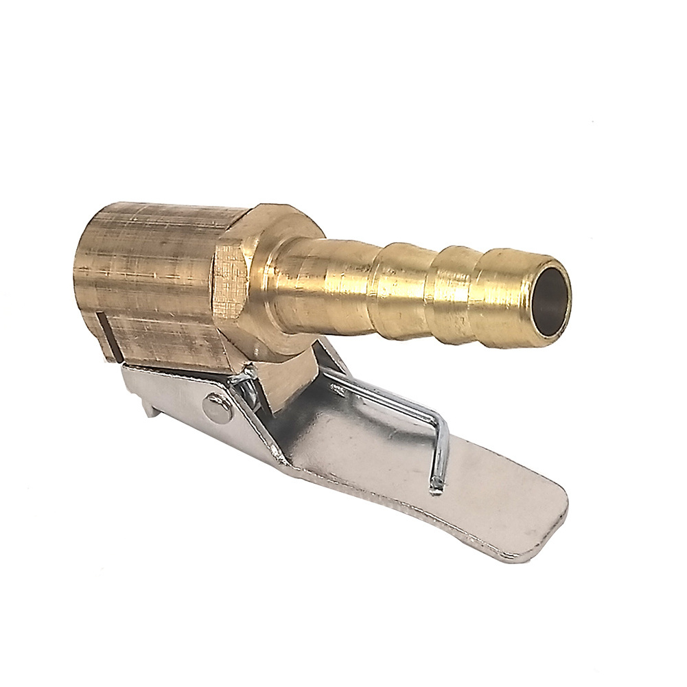 Gold air nozzle universal air check tool tire pump air nozzle