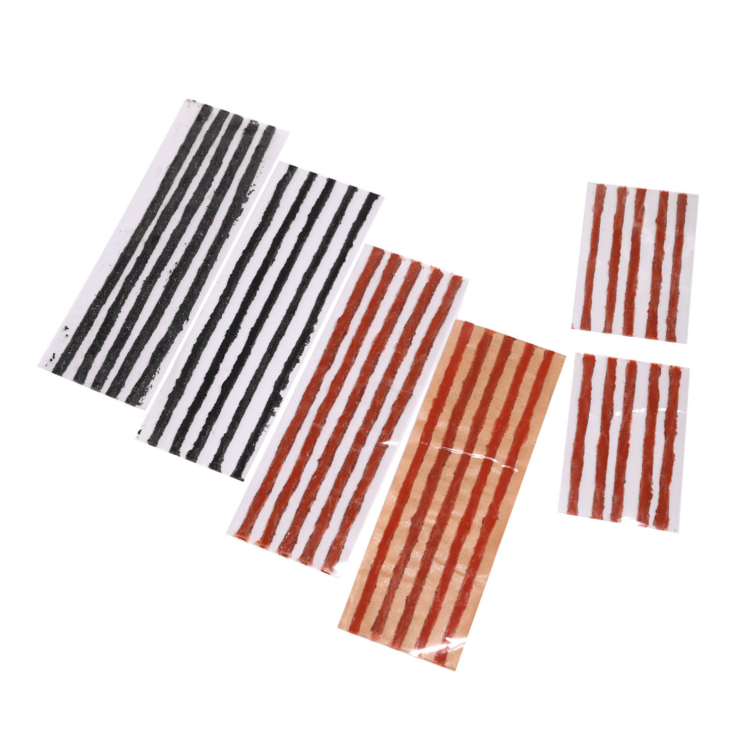 5Pcs/Pack Tubeless Tire Repair Strips String Glue for Tyre Puncture Emergency Car Motorcycle tire repair material Rubber Strip