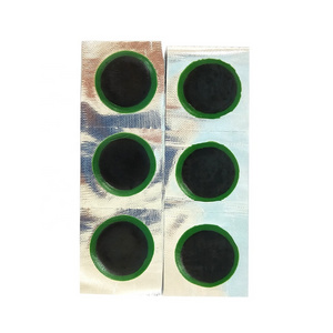 Green Tire Repair Patches Tubeless Tire Patch Radial Patches for Tires