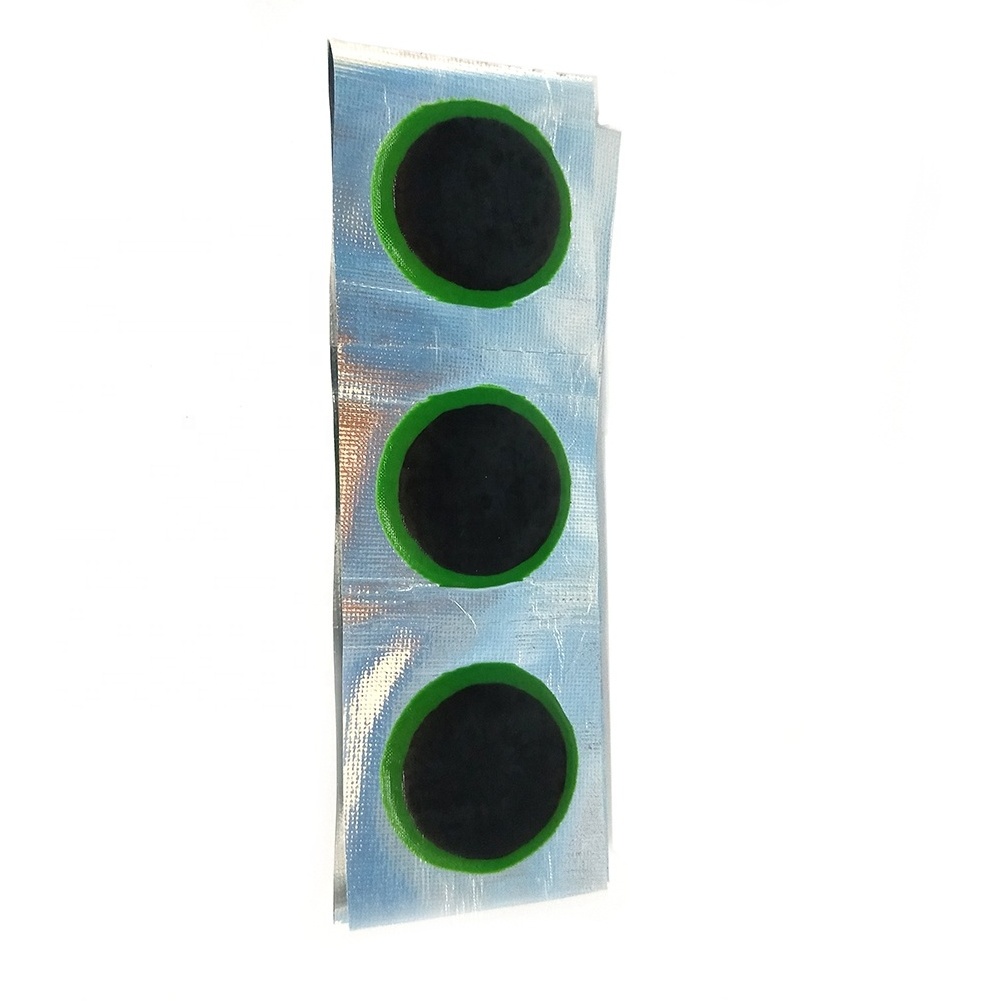 Green Tire Repair Patches Tubeless Tire Patch Radial Patches for Tires