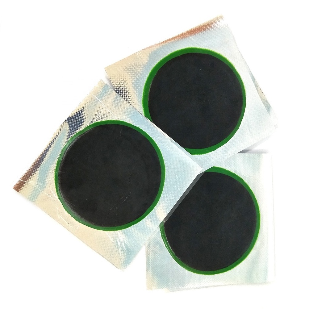 Green Tire Repair Patches Tubeless Tire Patch Radial Patches for Tires