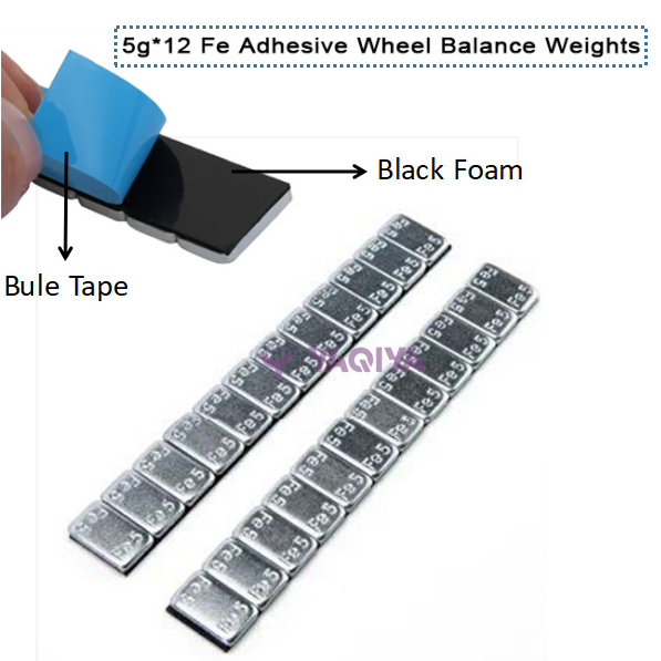 YAQIYA Balance Adhesive Iron Tyre Wheel Balancing Block Weight for Cars