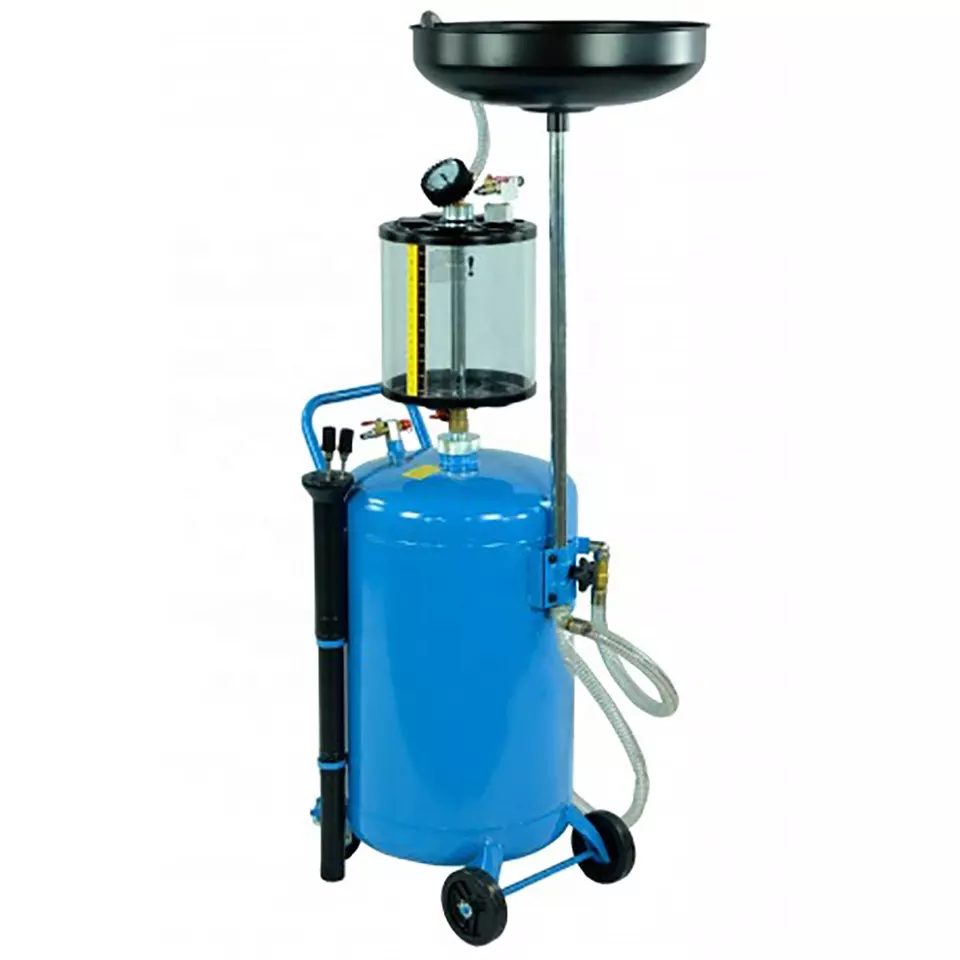 Waste Oil Drainer Extractor for Car Engine Oil Extractor Under Hoist Oil Drain Pan