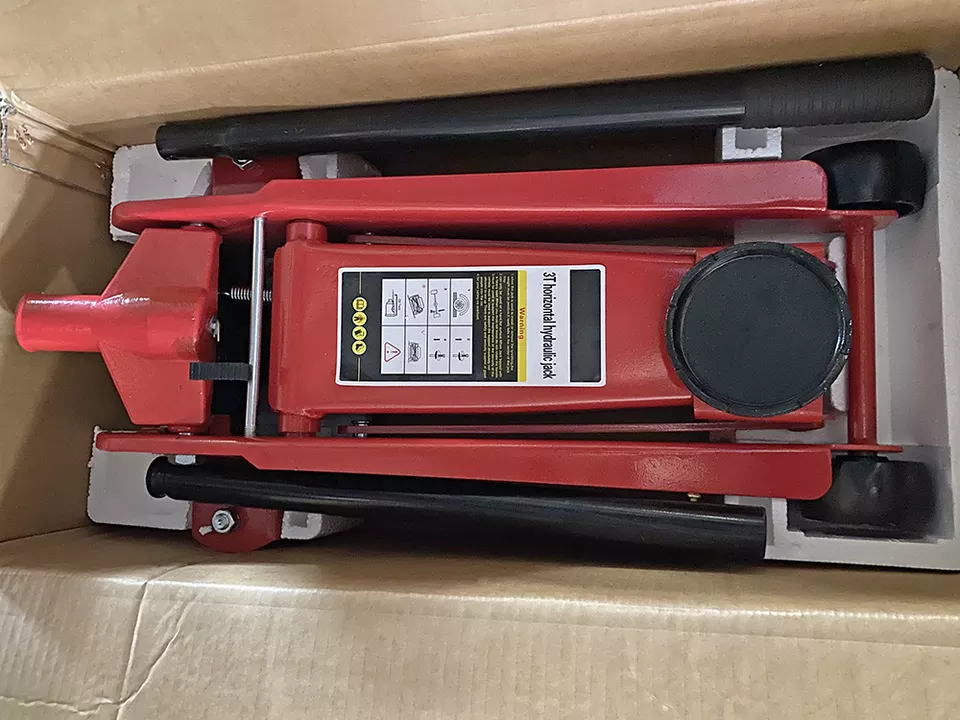 Floor Jack 3 Ton Capacity Fast Lift Service Jack Steel Heavy Duty ...