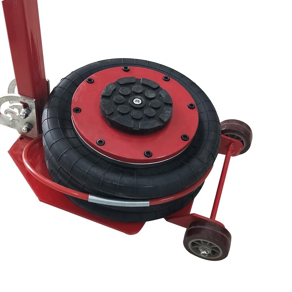 Red Color Low Profile Off Road Wagenheber Pneumatisch Air Jack