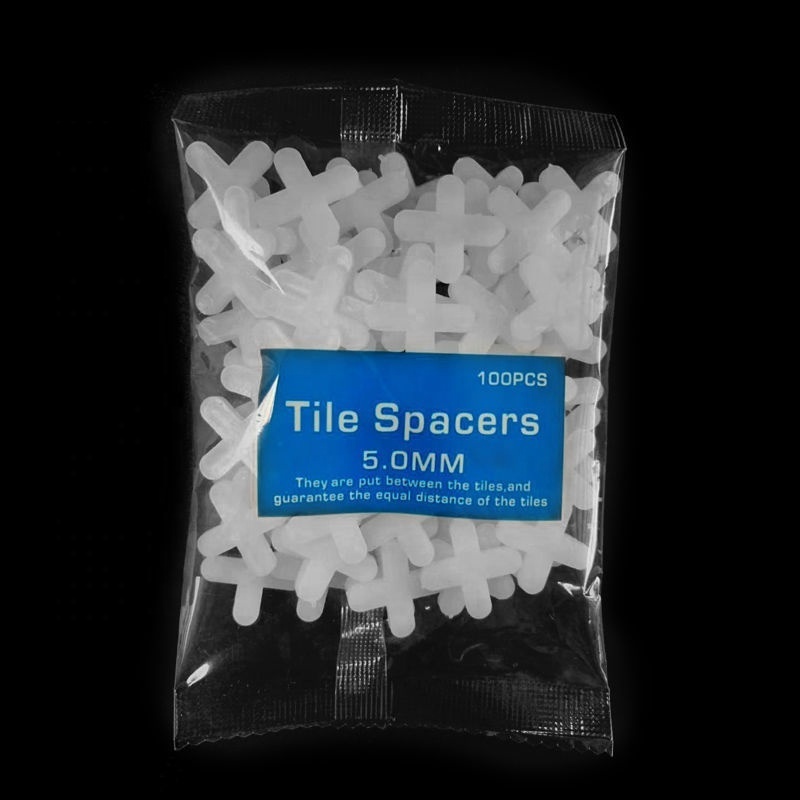 High quality 1mm tile spacer 100pcs/bag tile leveling system