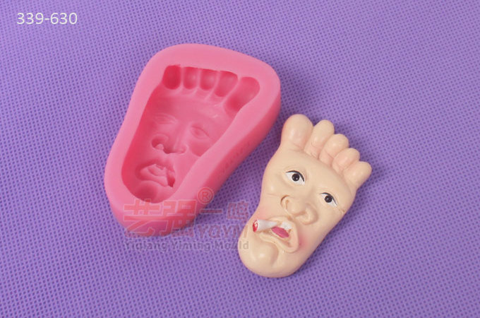 Funny Chocolate Sole Mold,silicone Mold Sugar Paste 3d Fondant,unique Chocolate Molds