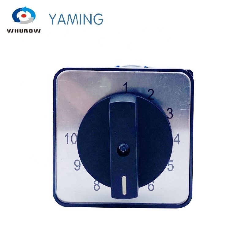 10 Position Rotary Switch 32A 6 Poles Bx6 Welding Machine Universal Changeover Cam Rotary Switches KDHC-32/6-10