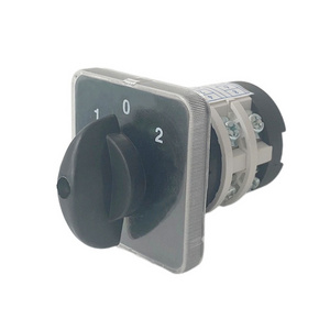 LW31 series 20A 2 poles change over universal switch knob cam switch electric on off on 3 position rotary YMZ12-20/2