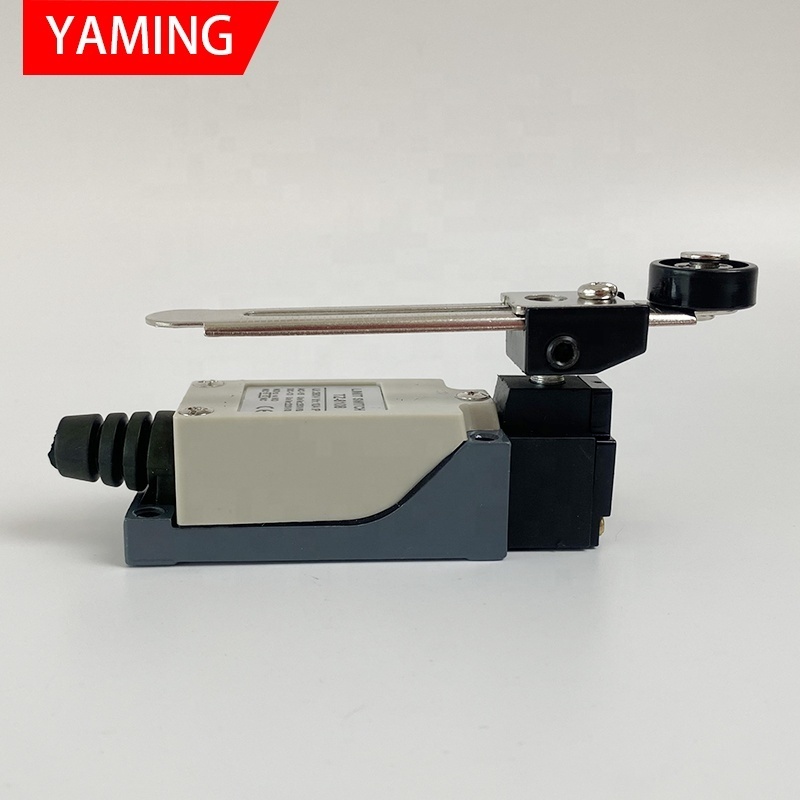 TZ-8108 ME Momentary Reset Handle Rotary Adjustable Roller Lever Arm Mini 380V 10A IP65 NO NC Limit Switch