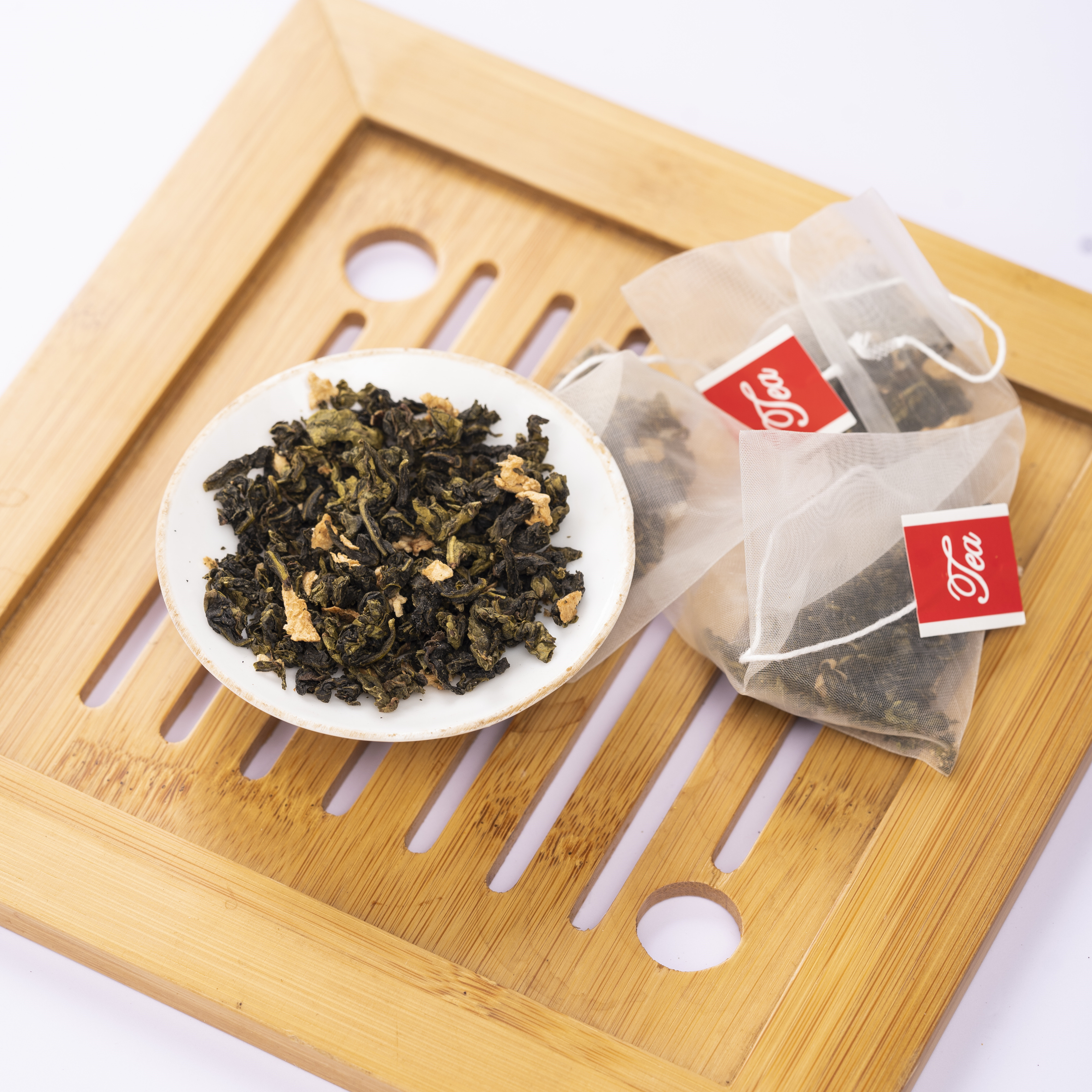 Wholesale Factory price teabag individual package wholesale exotic drinks white peach oolong tea bag 2.5g Flavored tea gift box