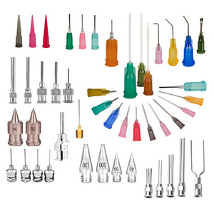 Industrial Tips Dispensing Automatic Glue Tools Accessories 14G 18G Syringe Blunt Stainless Liquid Dispenser Syringe Tip Needles