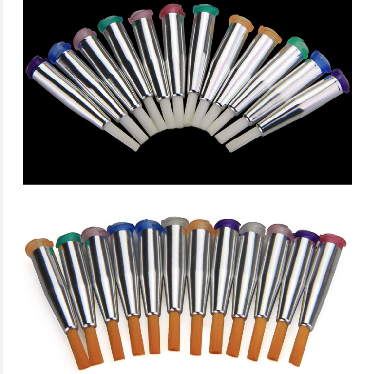 14G 3mm 4mm 5mm 6mm Industrial Dispensing Round Fluid Brush Tips Glue Dispensing Needle Craft Brush