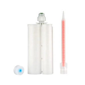 400Ml 50ML 1:1 2:1 4:1 10:1Two Component Adhesive Empty Glue Dispensing Syringe Epoxy AB Cartridge For Packing Adhesives Sealant