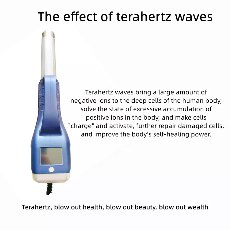 Pain Relief Blue Light Therapy Health Quantum Lightwave Apparatus i tera care Terahertz 7.0  6.0 Blower Iteracare Wand